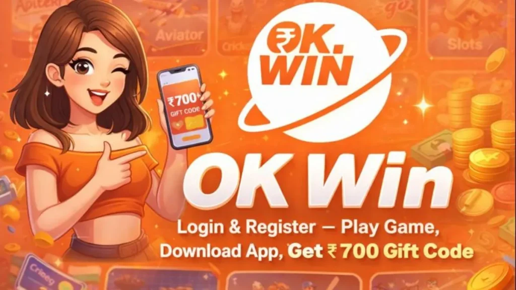 Okwin Game | Ok Win Login & Register, Claim ₹500 Gift Code 2026 Okwin Game Login